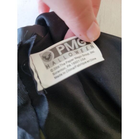 Vintage phantom opera paper magic hanging mini skeleton suit top hat Halloween p - Picture 8 of 8